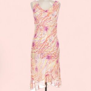 Bob Mackie Vintage 2000s silk dress